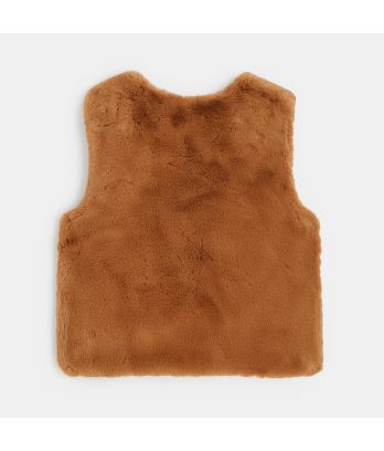 Faux fur bolero