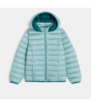 Warm, lightweight puffer coat