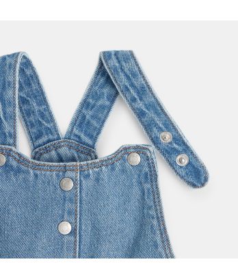 Overall dress in denim