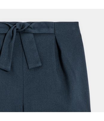 Girls' chic anthracite shorts