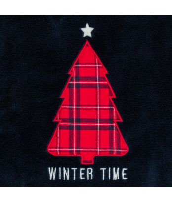 Girl’s red Christmas pyjamas