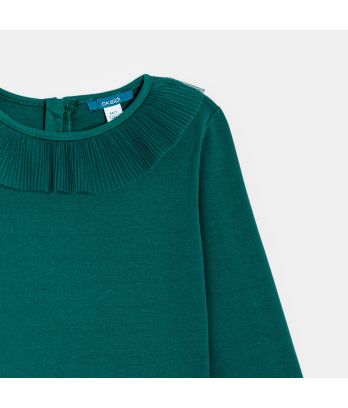 Girls' green ballerina dress