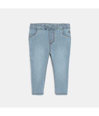 Baby girl's blue treggings