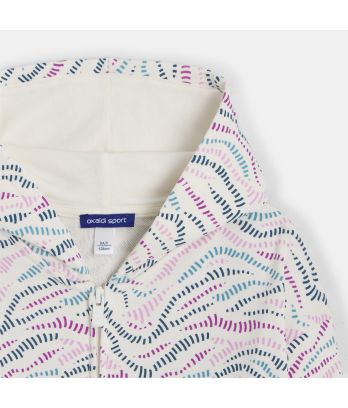 Girl's multicoloured printed sweatshirt