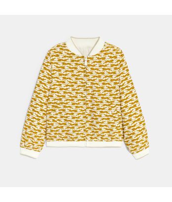 Girl's reversible bomber jacket