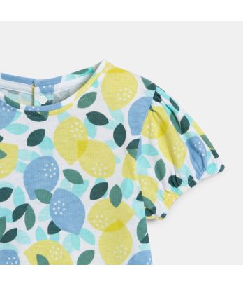 Baby girl's lemon T-shirt
