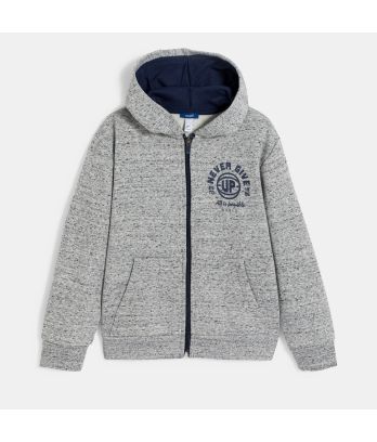 Boy's grey hoodie