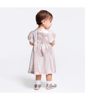 Girl's white heart motif pyjamas