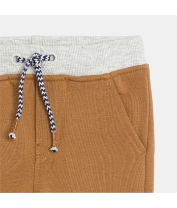 Baby boy's brown joggers