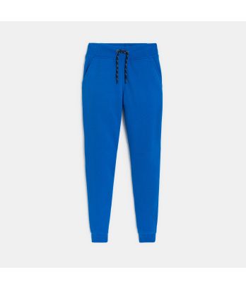 Boy's blue fleece joggers