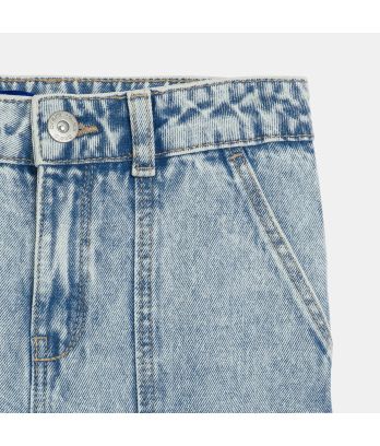 Girl's blue cargo jeans