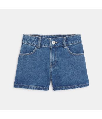 Girls blue demin shorts