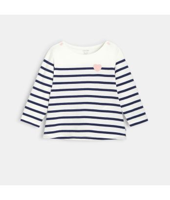 Striped organic cotton t-shirt