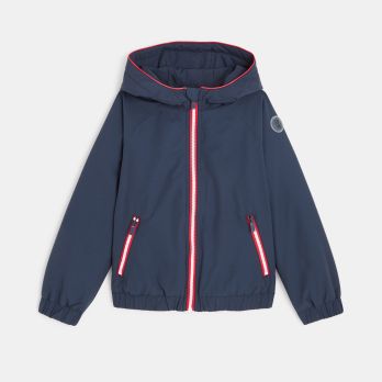 Hooded lined jacket