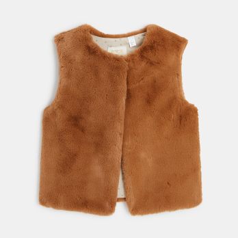 Faux fur bolero