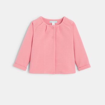 Jersey cardigan