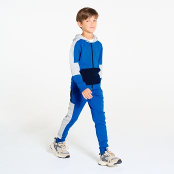 Boy's blue fleece joggers
