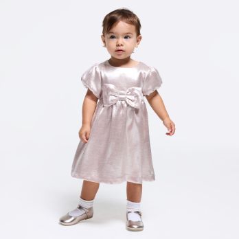 Girl's white heart motif pyjamas