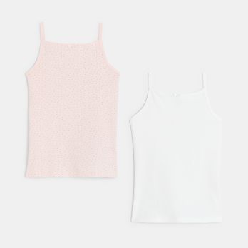 Girl's underwear / fine strappy vest top