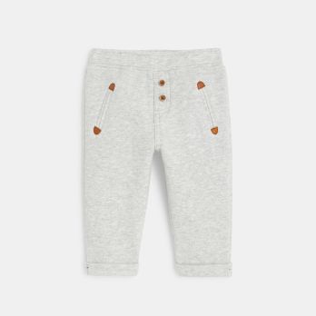 Colorful organic cotton fleece jogpants